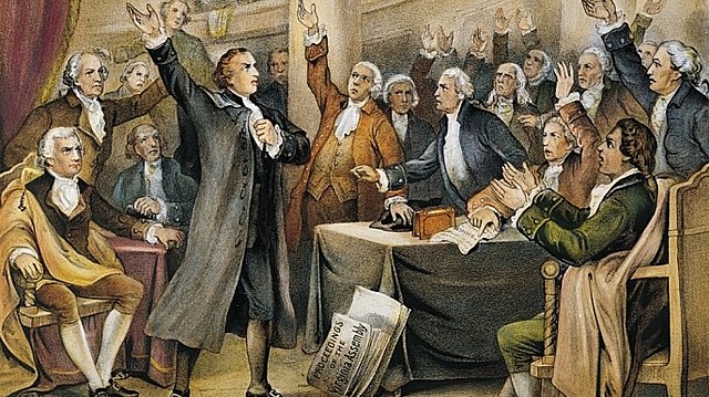 Patrick Henry's "Give me liberty or give me death" speech
