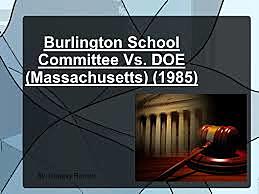 Burlington v. Massachusetts Department of Education