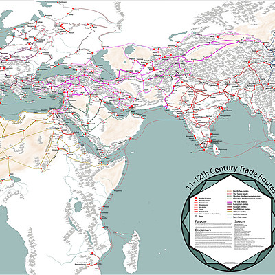 Timeline: Ruta de la Seda Antigua.