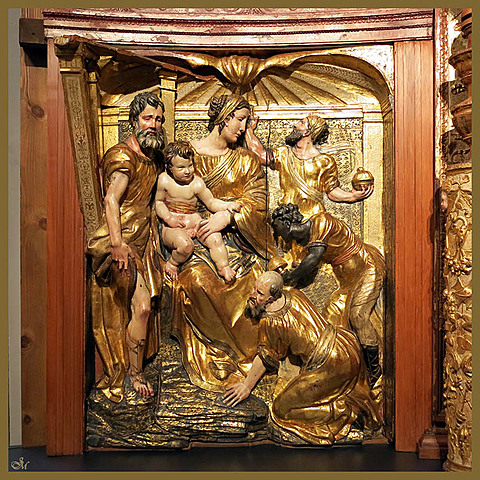 Berruguete: Errege Magoen adorazioa