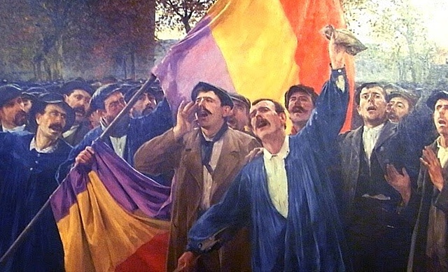 Proclamación de la segunda República.