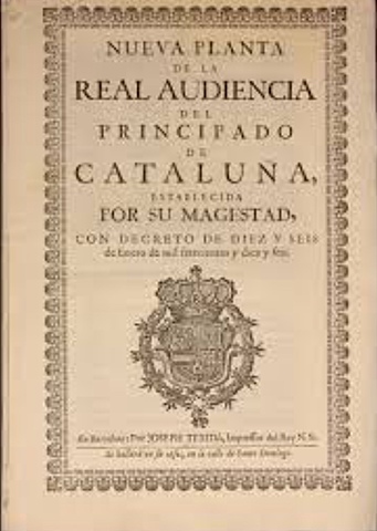 Decretos de Nueva Planta en Cataluña