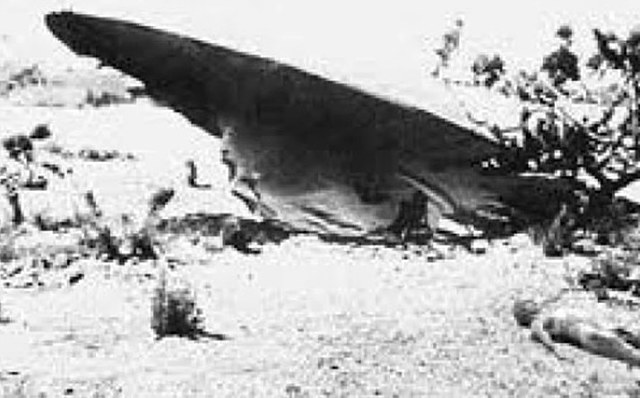 Remains of a UFO