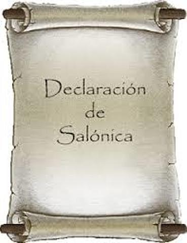 Declaración de Salónica (1997-2000)