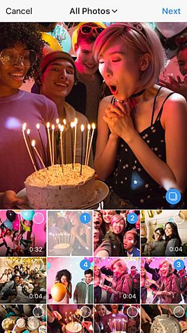 Álbumes de instagram