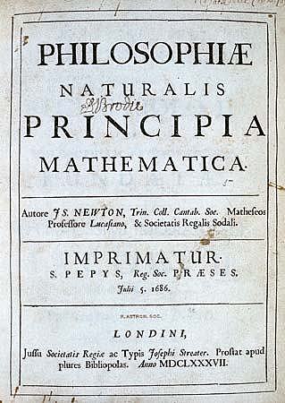 Gravitación, óptica y cálculo infinitesimal
