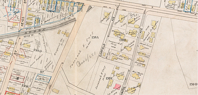 1896 Map of Doyle's Parcel