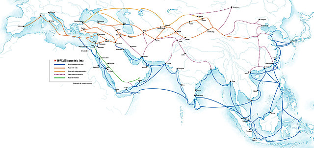 Zheng He muere y la Dinastía Ming disuelve la Flota del Tesoro.