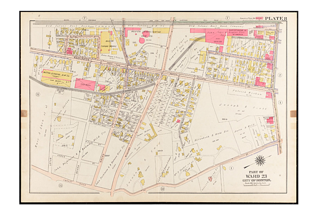 1905 Map of Doyle's Parcel