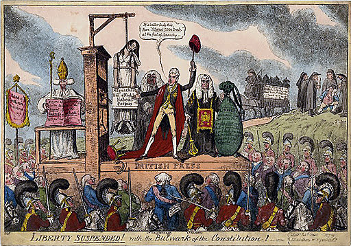 La Ley de Hábeas Corpus de 1679.