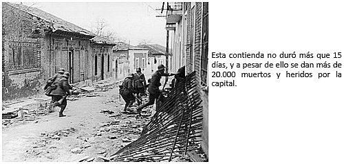 Estallido de la Batalla de Madrid