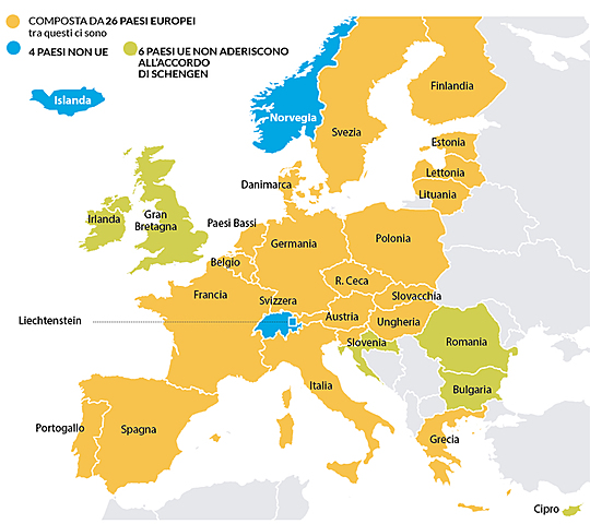 CONVENZIONE DI SCHENGEN