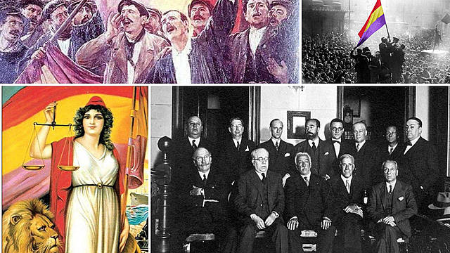 Comienzo de la II República.