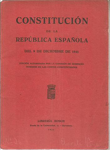 Constitución de 1931