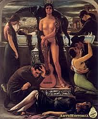 Cante hondo- Julio Romero de Torres