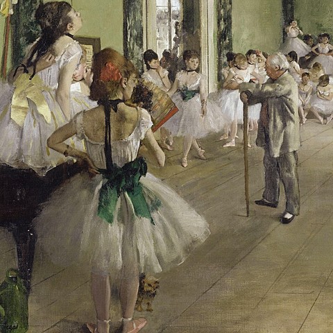 Edgar Degas: The ballet class