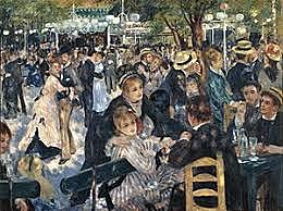 Pierre-Auguste Renoir: Baile en el Moulin de la Galette
