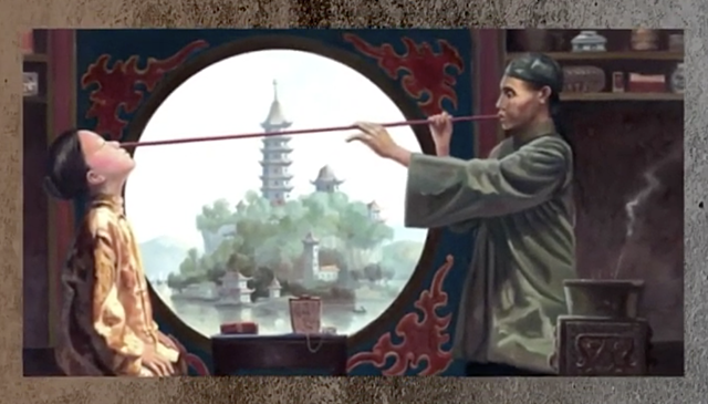 Variolización en China