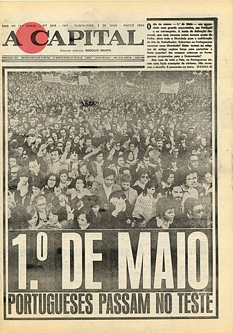 Manifestaciones multitudinarias el 1 de mayo.