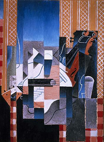VIOLIN Y GUITARRA (JUAN GRIS)