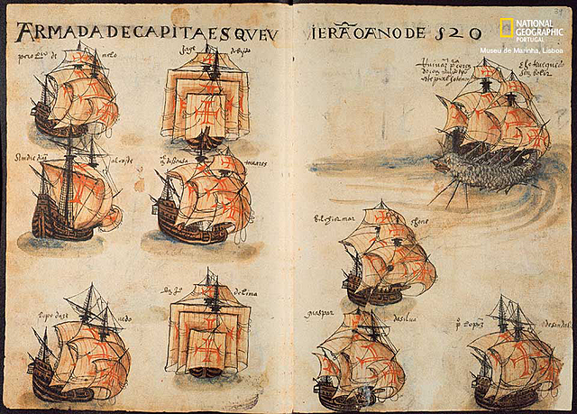 Navegando pelo Atlântico Sul