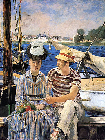 Édouard Manet: fragment de Argenteuil.