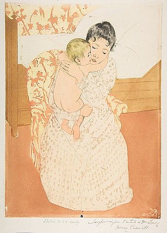Mary Cassatt: Maternal Caress