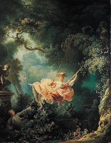 El columpio- Jean-Honoré Fragonard