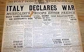Italy Declares War ~Europe