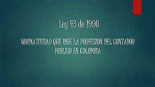 LEY 43 1990