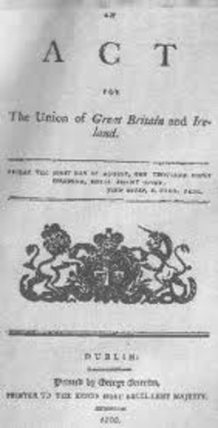 the act of union passed