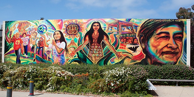 GREEN - Chicano Movement (Mural Movement) (1960s)