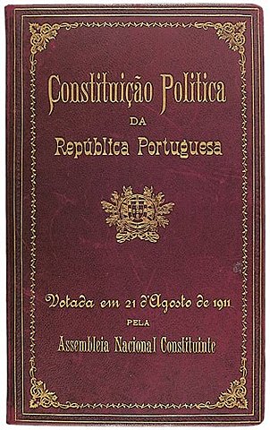 Constitución portuguesa de 1911