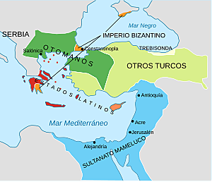 El comercio con el imperio Bizantino