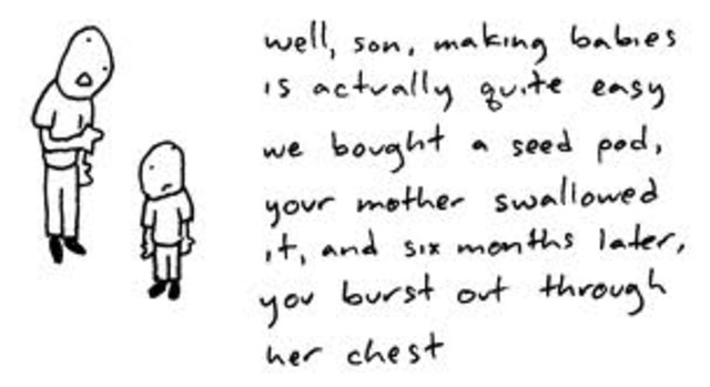 Birds and Bees with the twins.