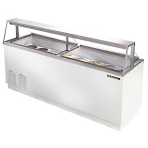 The freezer comes along