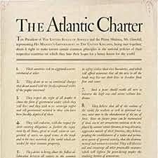 EEUU y Gran Bretaña firman la Carta del Atlántico