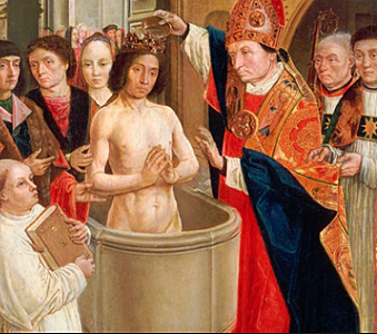 Conversio de clodovedo,rey dels francs