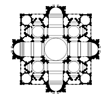 Bramante: Vatikanoko San Pedro proiektua.