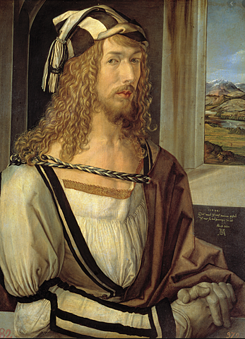 Dürer: Autorretratoa.