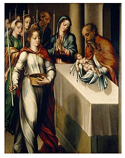 Morales: Jesusen aurkezpena Tenpluan.