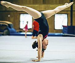 El meu primer dia de gimnastica