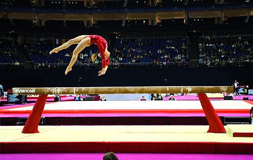 Estreno un element nou de gimnàstica