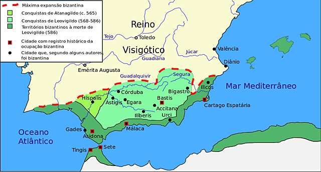 EXPULSIÓ DELS BIZANTINS D'HISPÀNIA