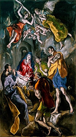 ADORACIÓN DE LOS PASTORES (EL GRECO)