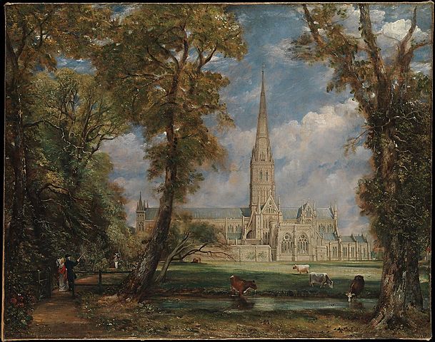 Salisbury Cathedral from the Bishop's Grounds (Constable)