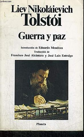 Liev Tolstoi, "Guerra y paz"