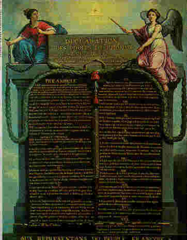 Declaration of the Rights of Man and the Citizen