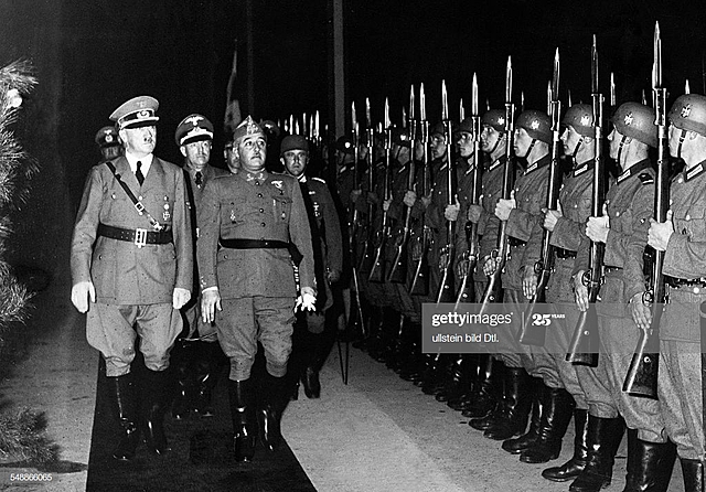 Franco and Hitler met in Hendaye to discuss strategic matters.