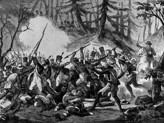 Insurgent victory at Monte de las Cruces.